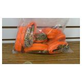 10- 2.5CM X 2M Load Straps No Hooks