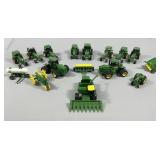 John Deere Miniature Die Cast Farm Vehicles