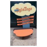 Rain Togs Wooden Display
