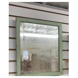 Vintage Beveled Bathroom Mirror