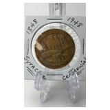 1848-1948 Syracuse Centennial Coin- Uncirculated
