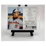 Reggie Jackson 8x10 HOF Induction Day w/Stamp