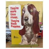 Hush Puppies Cardboard Advertisement Sign