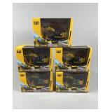 5 CAT 1:64 Scale Excavators