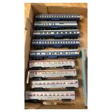 Amtrak Train Cars and Engine