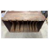 Wood Desk File Top