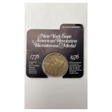NY State American Revolution Bicentennial Medal