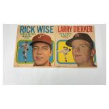 1970 Topps Dierker & Wise Poster Inserts