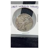 1937 Walking Liberty Silver