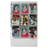 Binder of Hockey Cards