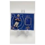 1999 Flair Showcase Peyton Manning Game Used