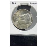 1964 Silver Kennedy Half Dollar