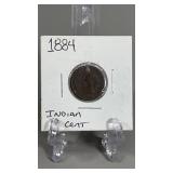 1884 Indian Head Cent