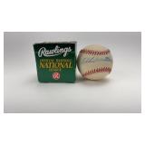 Eddie Mathews Autographed Official National League