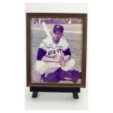 Monte Irvin Autographed Framed 8x10 Photo