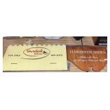 Wooden Shoe Advertising Signs