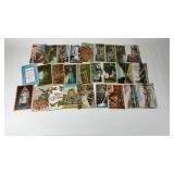 Box of Vintage Post Cards- See Pictures