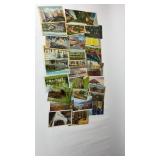 Box of Vintage Post Cards- See Pictures