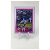 2023 Topps Chrome Exequil Duran Pink Rookie Card