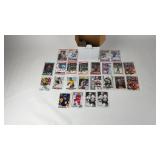 Box of Hockey Cards in Sleeves