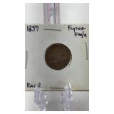 1857 Flying Eagle One Cent