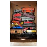 Louis Marx Tin Train Cars