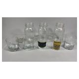 Canning Jars & Whiskey Glasses