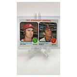 1973 Topps Ryan/Carlton 72ï¿½ Strikeout Leaders Card