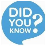 'Did you know'-Click here to read