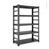 Steel Shelving Heavy Duty 5 Tier-47"x18ï¿½x77ï¿½-Black