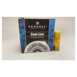 20 Gauge Federal Game Loads 2-3/4" 7/8 Shot 25RDS