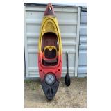 Perception 9.5 DLX Kayak W/ Paddle