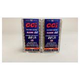 .22 LR CCI Polymer Coated 31gr Clean .22 50RDS/Box