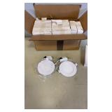 Thin LED Recessed Panel Lights- 12 count