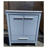 30 IN Grey Bathroom Vanity Cabinet (Brand New!!!)