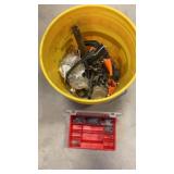 Bucket of Miscellaneous Hardware
