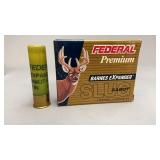 20 Gauge Federal  3" 3/4Oz Sabot Slugs 5RDS/Box