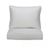 Outdoor Chair Cushions 2-Piece 22x24+18x23In
