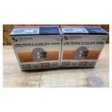 2 Low Profile Floor Box Covers