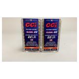.22 LR CCI Polymer Coated 31gr Clean .22 50RDS/Box