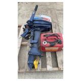 Honda 50 4 Stroke Boat Motor and Gas Tank