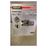 Defiant Keyed Entry and Deadbolt-Antique Brass