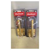 2 Kwikset Pull Only Interior Doorknobs