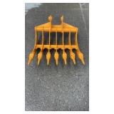 LandHero Excavator Brush Rake Fits Cat 305