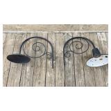 2- Older Outdoor Light Brackets