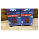 2 Senix Detail Sanding Sheets 15 Sheets