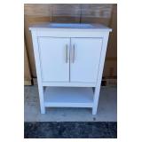 24IN White Bathroom Vanity Cabinet (Brand New!!)