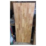 Husky 56" Wood Work Surface Butcher Block Style