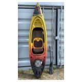 Perception Swifty 9.5 DLK Sit In Kayak W/Paddles