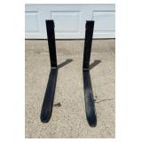 30" Manual Pallet Forks Fits Mini SkidSteers